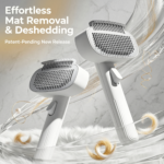 2-in-1 Pet Grooming Brush – Deshedding & Detangling Tool
