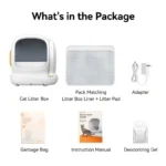 Smart Self-Cleaning Litter Box - Ultra-Quiet & Extra Large - Image 8